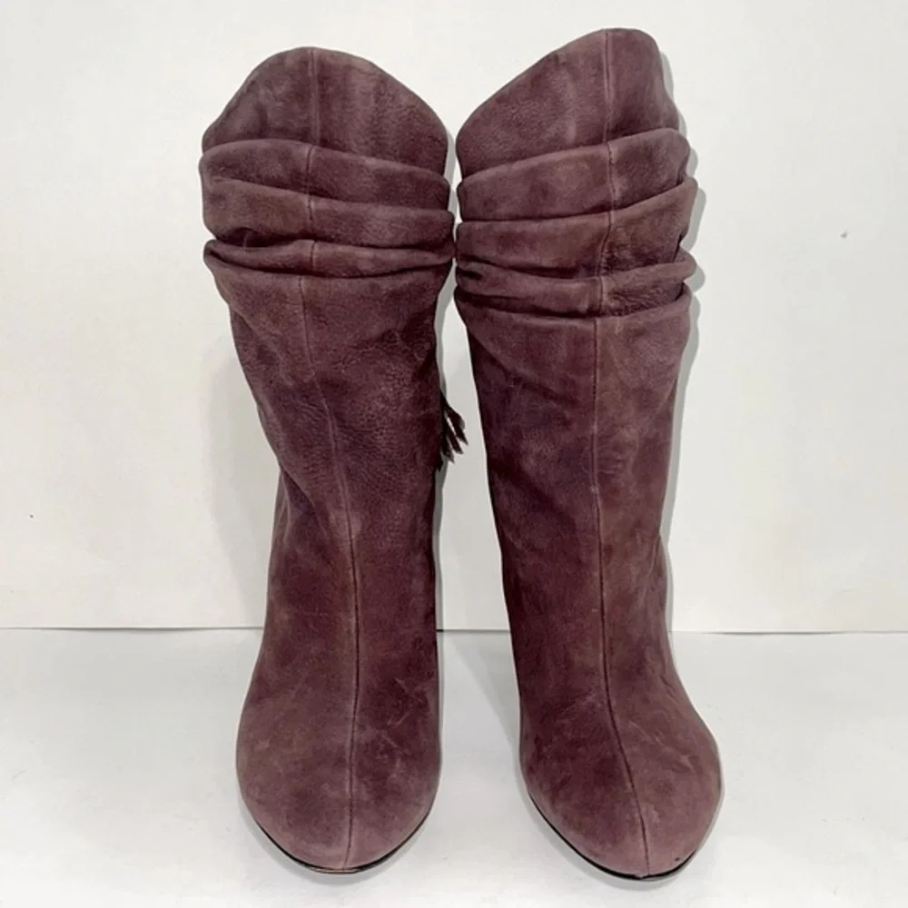 Marciano Guess Purple Suede Ankle Boots